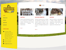 Tablet Screenshot of lavetec.com.ec